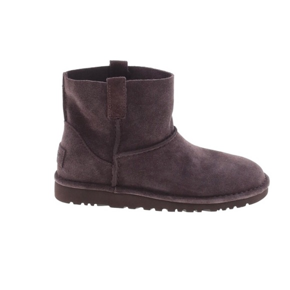 NWT UGG classic unlined purple leather boots 5 - Picture 1 of 10